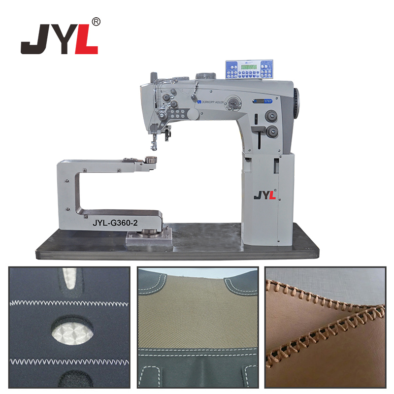 Швейная машина для сумочки с 360 роторным рукавом JYL-G360